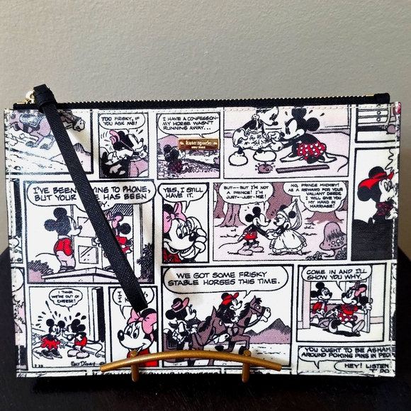 NWOT: (STORYBOOK)KATE SPADE NY x DISNEY MINNIE MOUSE COMIC MEDIUM BELLA WRISTLET - Picture 5 of 10